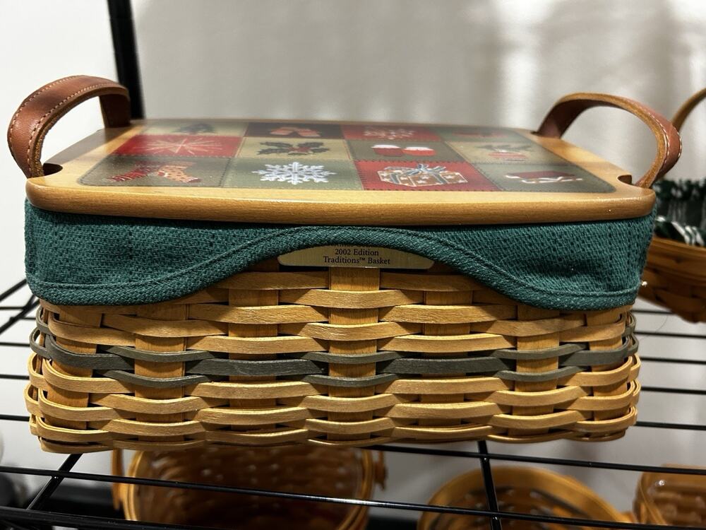 Longaberger Basket Christmas Collection 2002 Edition Traditions